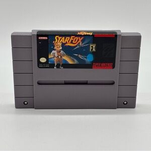 Star Fox Game Super Nintendo SNES Starfox Tested (1991) GAME ONLY